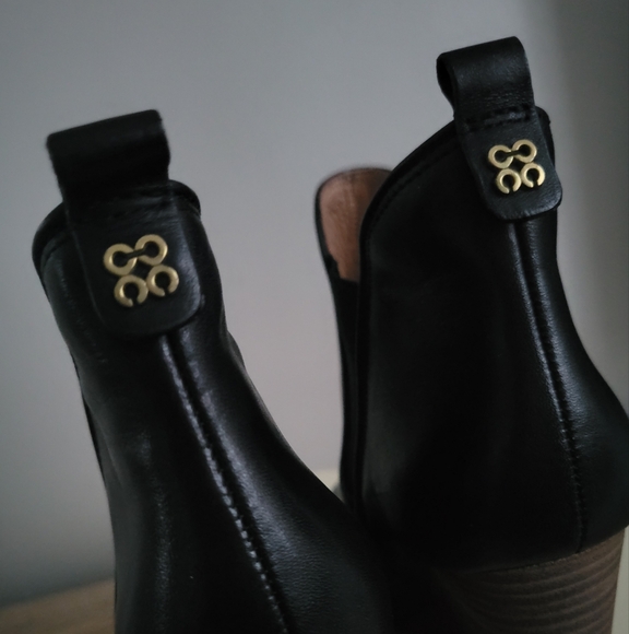 NIB Coach Farah Washed Leather Boots - Picture 6 of 8